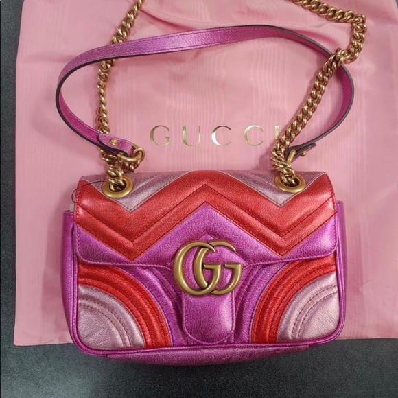 Gucci Handbags - BRAND NEW AUTHENTIC MARMONT CROSSBODY PURSE